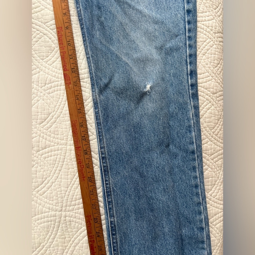 Carhartt Custom embroidered Vintage  Denim waist 30 inseam 34 - Picture 11 of 13